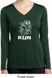 White Penguin Power Run Ladies Dry Wicking Long Sleeve Shirt