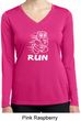 White Penguin Power Run Ladies Dry Wicking Long Sleeve Shirt
