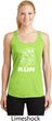 White Penguin Power Run Ladies Dry Wicking Racerback Tank Top