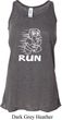 White Penguin Power Run Ladies Flowy Racerback Tanktop