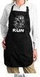 White Penguin Power Run Ladies Full Length Apron with Pockets
