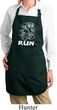 White Penguin Power Run Ladies Full Length Apron with Pockets