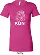 White Penguin Power Run Ladies Longer Length Shirt