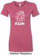 White Penguin Power Run Ladies Longer Length Shirt