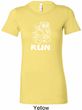 White Penguin Power Run Ladies Longer Length Shirt