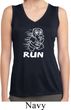 White Penguin Power Run Ladies Sleeveless Moisture Wicking Shirt