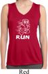 White Penguin Power Run Ladies Sleeveless Moisture Wicking Shirt