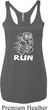White Penguin Power Run Ladies Tri Blend Racerback Tank Top