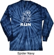 White Penguin Power Run Long Sleeve Tie Dye Shirt