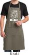 White Penguin Power Run Mens Full Length Apron with Pockets