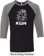 White Penguin Power Run Mens Raglan Shirt