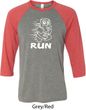 White Penguin Power Run Mens Raglan Shirt