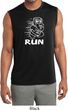 White Penguin Power Run Mens Sleeveless Moisture Wicking Shirt