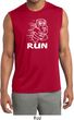 White Penguin Power Run Mens Sleeveless Moisture Wicking Shirt