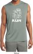 White Penguin Power Run Mens Sleeveless Moisture Wicking Shirt