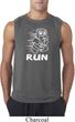 White Penguin Power Run Mens Sleeveless Shirt