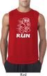 White Penguin Power Run Mens Sleeveless Shirt