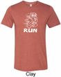 White Penguin Power Run Mens Tri Blend Crewneck Shirt