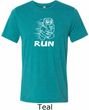 White Penguin Power Run Mens Tri Blend Crewneck Shirt