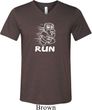 White Penguin Power Run Mens Tri Blend V-neck Shirt