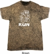 White Penguin Power Run Mineral Tie Dye Shirt