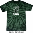 White Penguin Power Run Spider Tie Dye Shirt