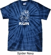 White Penguin Power Run Spider Tie Dye Shirt