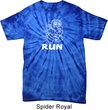 White Penguin Power Run Spider Tie Dye Shirt