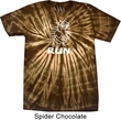 White Penguin Power Run Spider Tie Dye Shirt