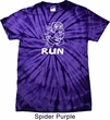 White Penguin Power Run Spider Tie Dye Shirt