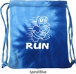 White Penguin Power Run Tie Dye Bag