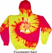 White Penguin Power Run Tie Dye Hoodie