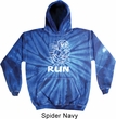 White Penguin Power Run Tie Dye Hoodie
