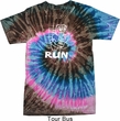 White Penguin Power Run Tie Dye Shirt