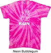 White Penguin Power Run Twist Tie Dye Shirt