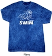 White Penguin Power Swim Mineral Washed Tie Dye T-shirt