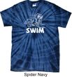 White Penguin Power Swim Spider Tie Dye T-shirt