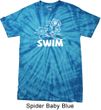 White Penguin Power Swim Spider Tie Dye T-shirt