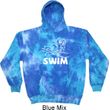 White Penguin Power Swim Tie Dye Hoodie