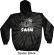White Penguin Power Swim Tie Dye Hoodie