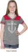 Wild and Free Anchor Girls Football Shirt