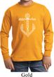 Wild and Free Anchor Kids Long Sleeve Shirt