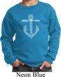 Wild and Free Anchor Kids Sweat Shirt