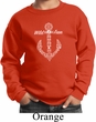 Wild and Free Anchor Kids Sweat Shirt