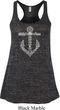 Wild and Free Anchor Ladies Flowy Racerback Tanktop