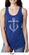 Wild and Free Anchor Ladies Ideal Tank Top