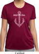 Wild and Free Anchor Ladies Moisture Wicking Shirt