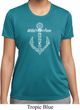 Wild and Free Anchor Ladies Moisture Wicking Shirt