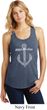 Wild and Free Anchor Ladies Racerback Tank Top