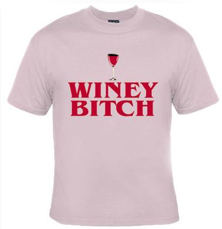 Winey Bitch Funny Wine Shirt